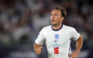 Mark Noble during the Soccer Aid for UNICEF match at the London Stadium in June 2022